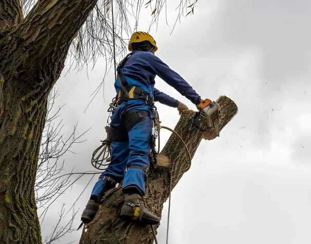 Arbre En Ville Elagueur Saint Malo Demontage Par Retention